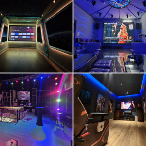 Rent the whole venue 4 rooms